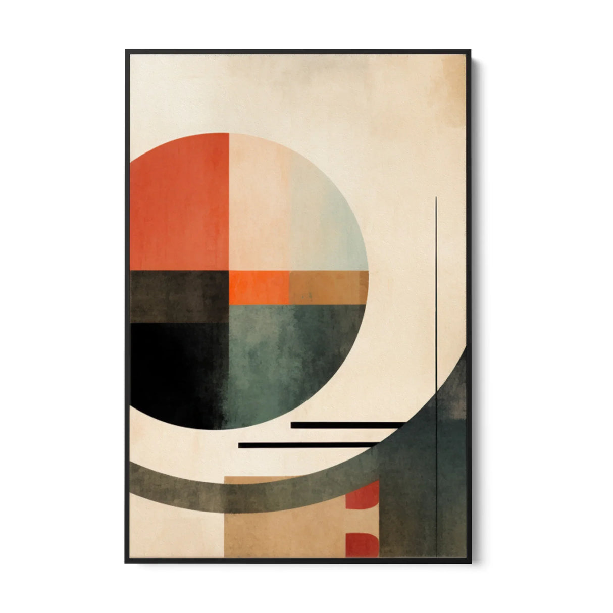 Quadro Stampa su Tela Sinfonia Geometrica - CupidoDesign