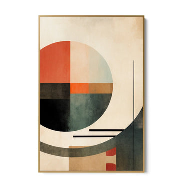 Quadro Stampa su Tela Sinfonia Geometrica - CupidoDesign