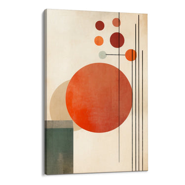 Quadro Stampa su Tela Sinfonia Geometrica - CupidoDesign