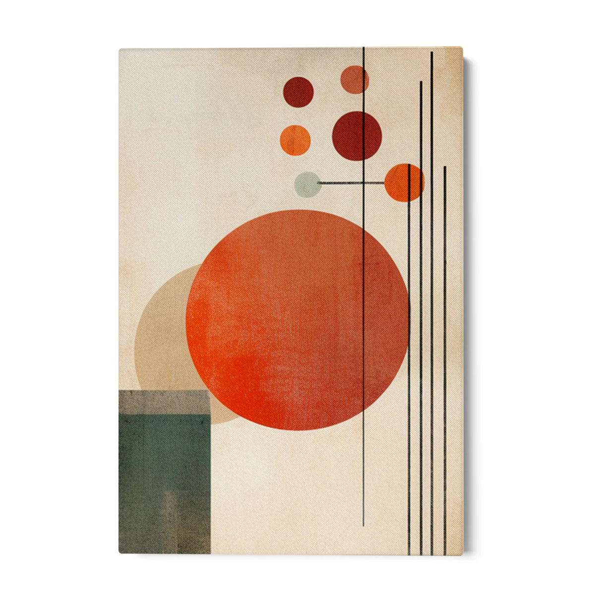 Quadro Stampa su Tela Sinfonia Geometrica - CupidoDesign