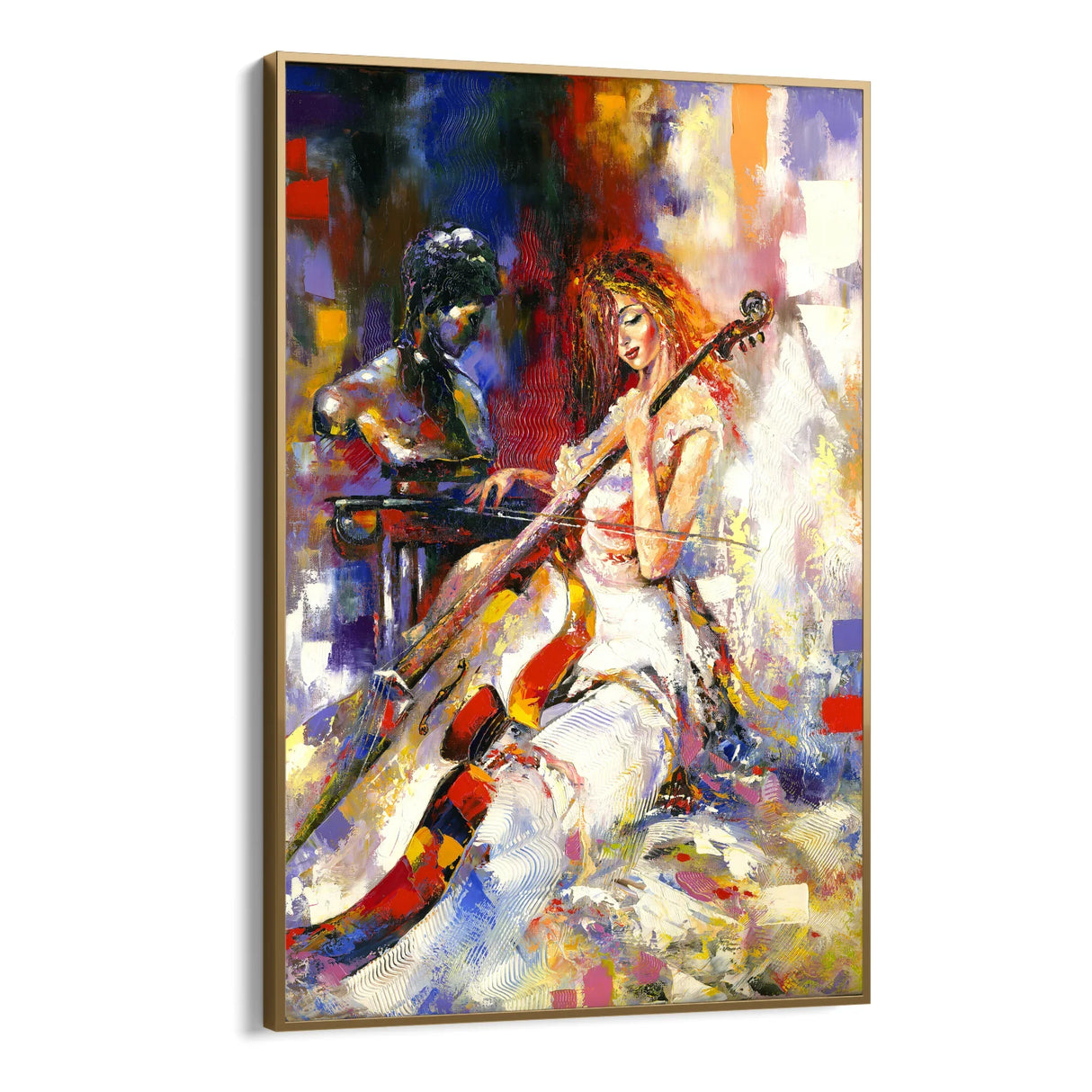 Quadro Stampa su Tela Sinfonia Intima - CupidoDesign