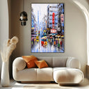 Quadro Stampa su Tela Sinfonia Urbana - CupidoDesign