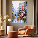 Quadro Stampa su Tela Sinfonia Urbana - CupidoDesign