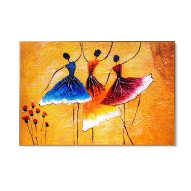 Quadro Stampa su Tela Sinfonia di movimenti - CupidoDesign