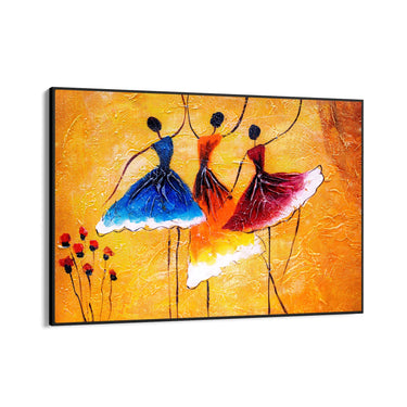 Quadro Stampa su Tela Sinfonia di movimenti - CupidoDesign