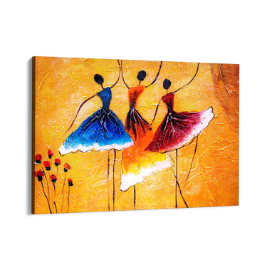 Quadro Stampa su Tela Sinfonia di movimenti - CupidoDesign