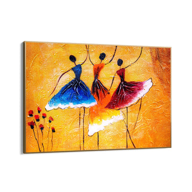 Quadro Stampa su Tela Sinfonia di movimenti - CupidoDesign