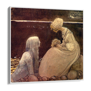 Quadro Stampa su Tela Sjoekungen, John Bauer - CupidoDesign