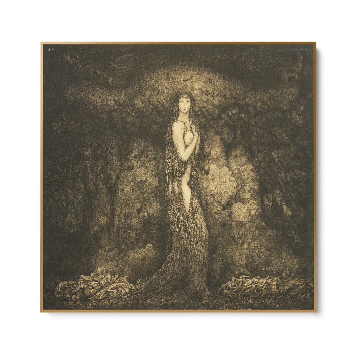 Quadro Stampa su Tela Skogsrået, John Bauer - CupidoDesign