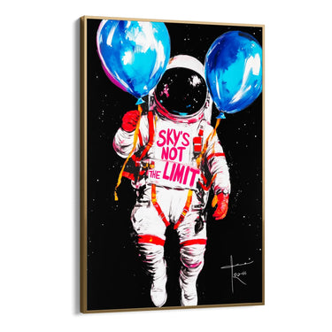 Quadro Stampa su Tela Sky's not the limit - CupidoDesign