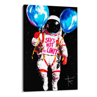 Quadro Stampa su Tela Sky's not the limit - CupidoDesign