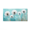 Quadro Stampa su Tela Soffio Azzurro - CupidoDesign