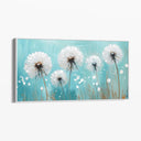 Quadro Stampa su Tela Soffio Azzurro - CupidoDesign