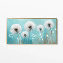 Quadro Stampa su Tela Soffio Azzurro - CupidoDesign