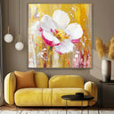Quadro Stampa su Tela Soffio Rosa - CupidoDesign