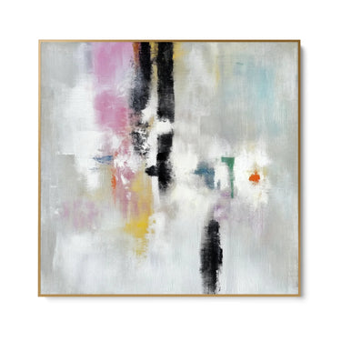 Quadro Stampa su Tela Soffio Rosato - CupidoDesign