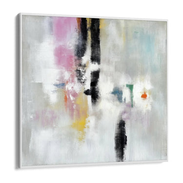 Quadro Stampa su Tela Soffio Rosato - CupidoDesign