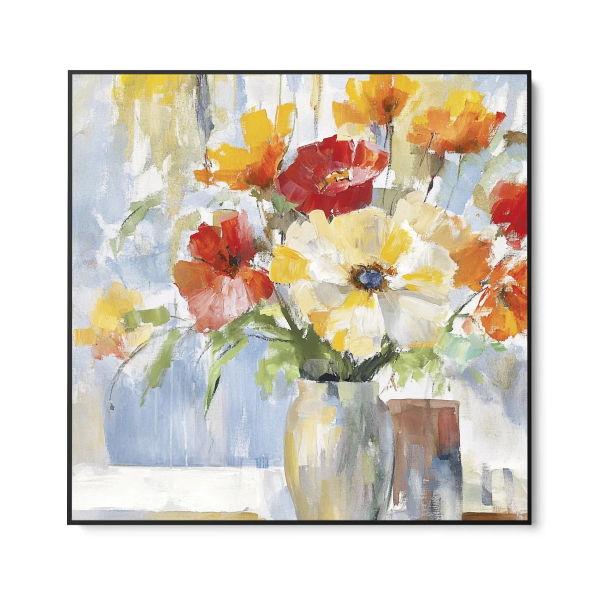 Quadro Stampa su Tela Soffio d’Arancio - CupidoDesign