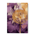 Quadro Stampa su Tela Soffioni Viola - CupidoDesign