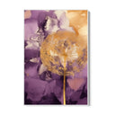 Quadro Stampa su Tela Soffioni Viola - CupidoDesign