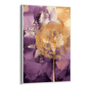 Quadro Stampa su Tela Soffioni Viola - CupidoDesign