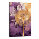 Quadro Stampa su Tela Soffioni Viola - CupidoDesign