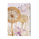 Quadro Stampa su Tela Soffioni Viola - CupidoDesign