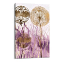 Quadro Stampa su Tela Soffioni Viola - CupidoDesign