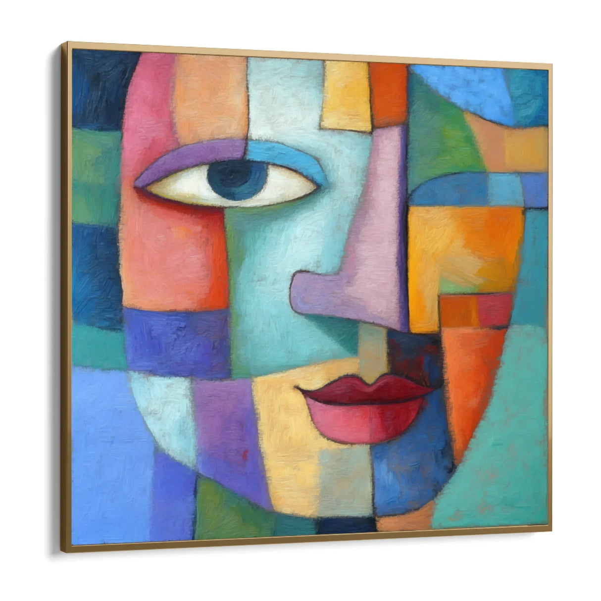Quadro Stampa su Tela Sogni a Cubi - CupidoDesign