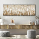 Quadro Stampa su Tela Sogno Dorato - CupidoDesign