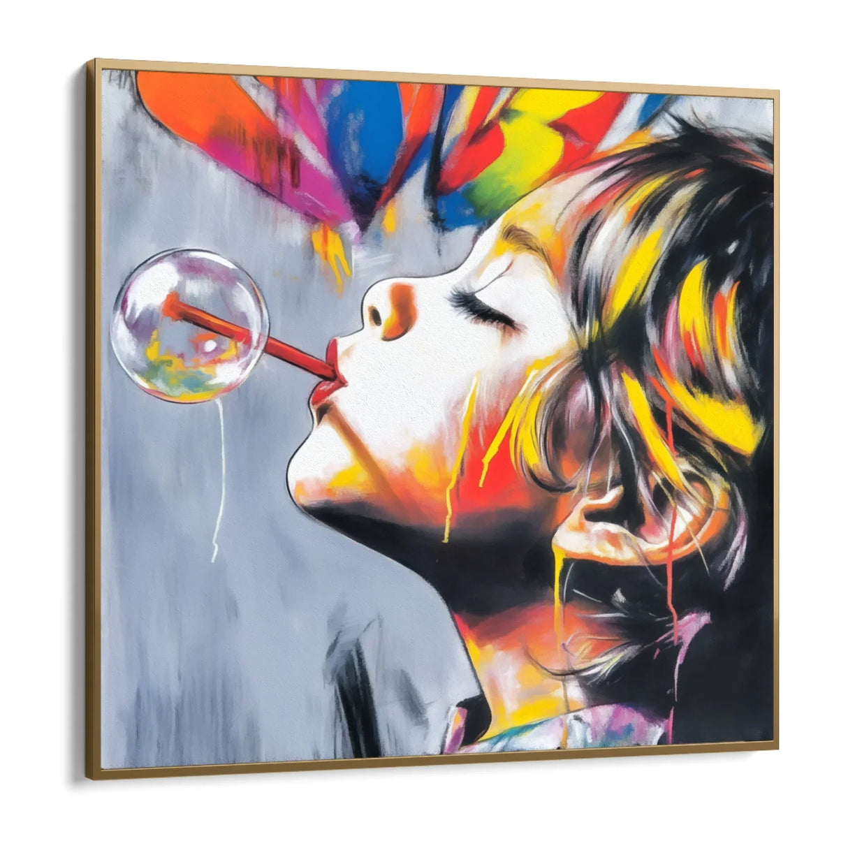 Quadro Stampa su Tela Sogno Infantile - CupidoDesign