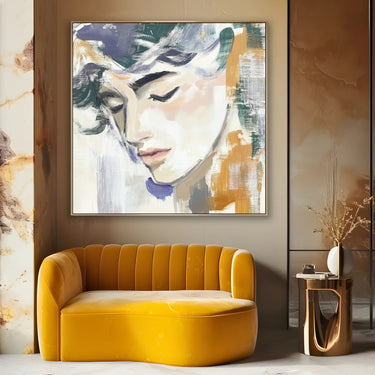 Quadro Stampa su Tela Sogno Silenzioso - CupidoDesign