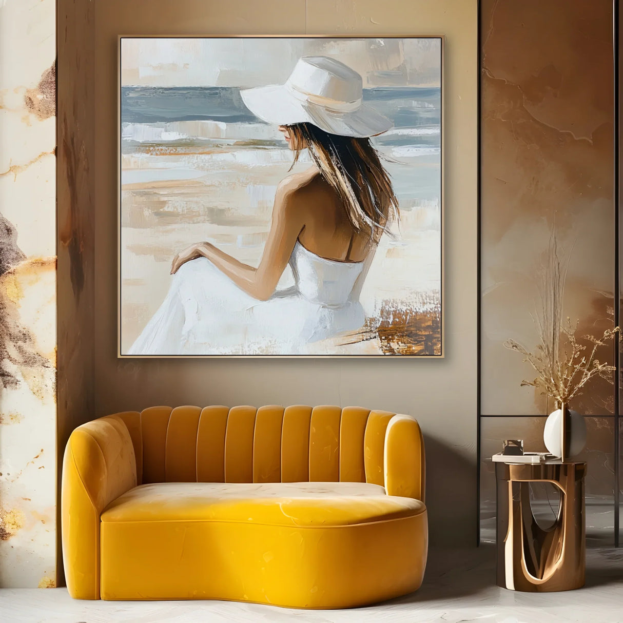 Quadro Stampa su Tela Sogno di un estate che vorrei.. - CupidoDesign