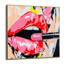 Quadro Stampa su Tela Sorriso Rosa - CupidoDesign