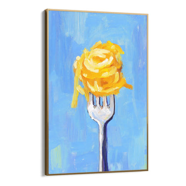 Quadro Stampa su Tela Spaghetti - CupidoDesign