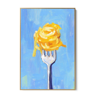 Quadro Stampa su Tela Spaghetti - CupidoDesign
