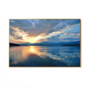 Quadro Stampa su Tela Specchio del cielo - CupidoDesign