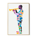 Quadro Stampa su Tela Speciale Multicolor - CupidoDesign