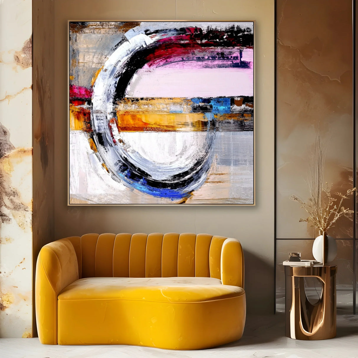 Quadro Stampa su Tela Spirale Pura - CupidoDesign