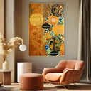 Quadro Stampa su Tela Spirali del Tempo - CupidoDesign