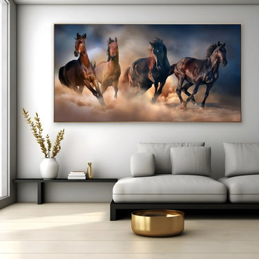 Quadro Stampa su Tela Spiriti Selvaggi - CupidoDesign