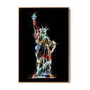 Quadro Stampa su Tela Spirito Americano, New York - CupidoDesign