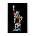 Quadro Stampa su Tela Spirito Americano, New York - CupidoDesign