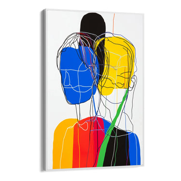 Quadro Stampa su Tela Spirito Cromatico - CupidoDesign