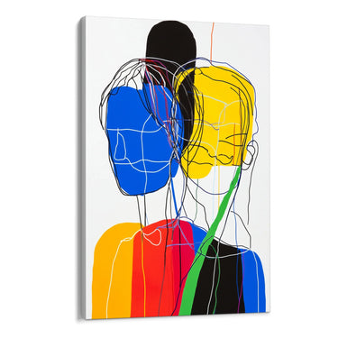 Quadro Stampa su Tela Spirito Cromatico - CupidoDesign