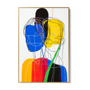 Quadro Stampa su Tela Spirito Cromatico - CupidoDesign