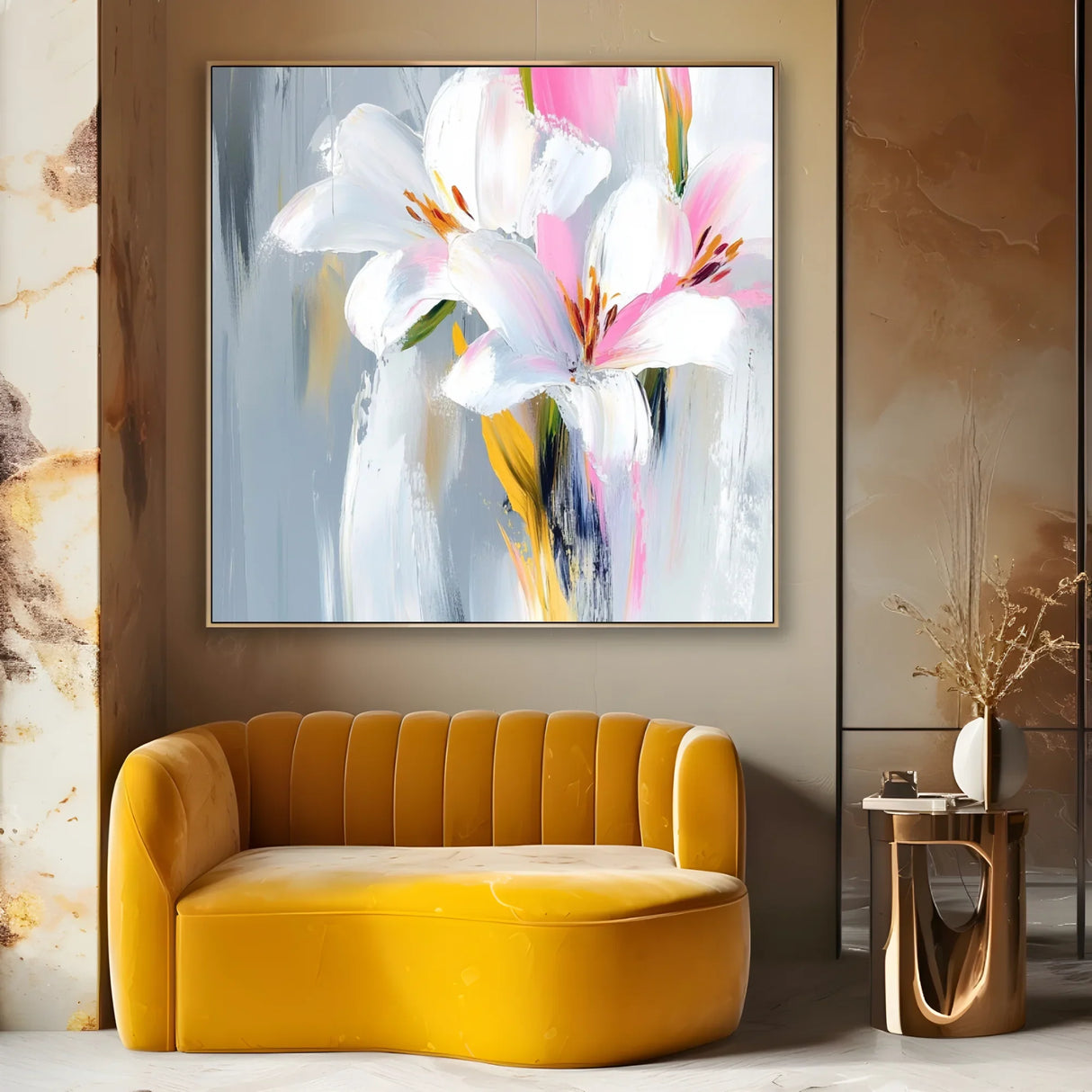 Quadro Stampa su Tela Spirito Rosa - CupidoDesign