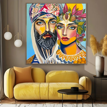 Quadro Stampa su Tela Spirito Siciliano - CupidoDesign