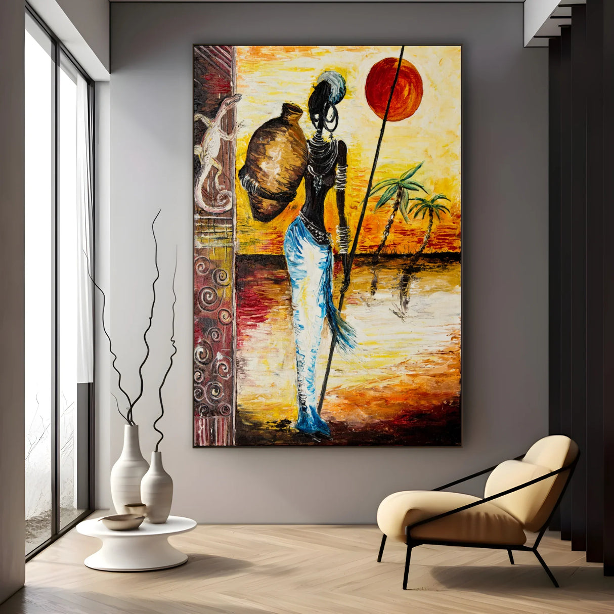 Quadro Stampa su Tela Spirito della Saggezza - CupidoDesign