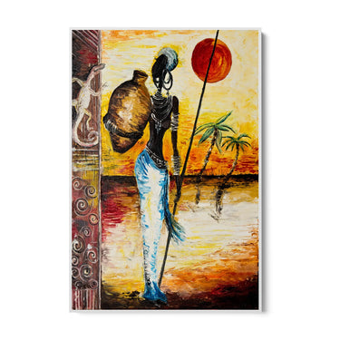 Quadro Stampa su Tela Spirito della Saggezza - CupidoDesign
